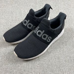 Adidas Cloudfoam Shoes Mens Size 10 Black Sneakers Pull On